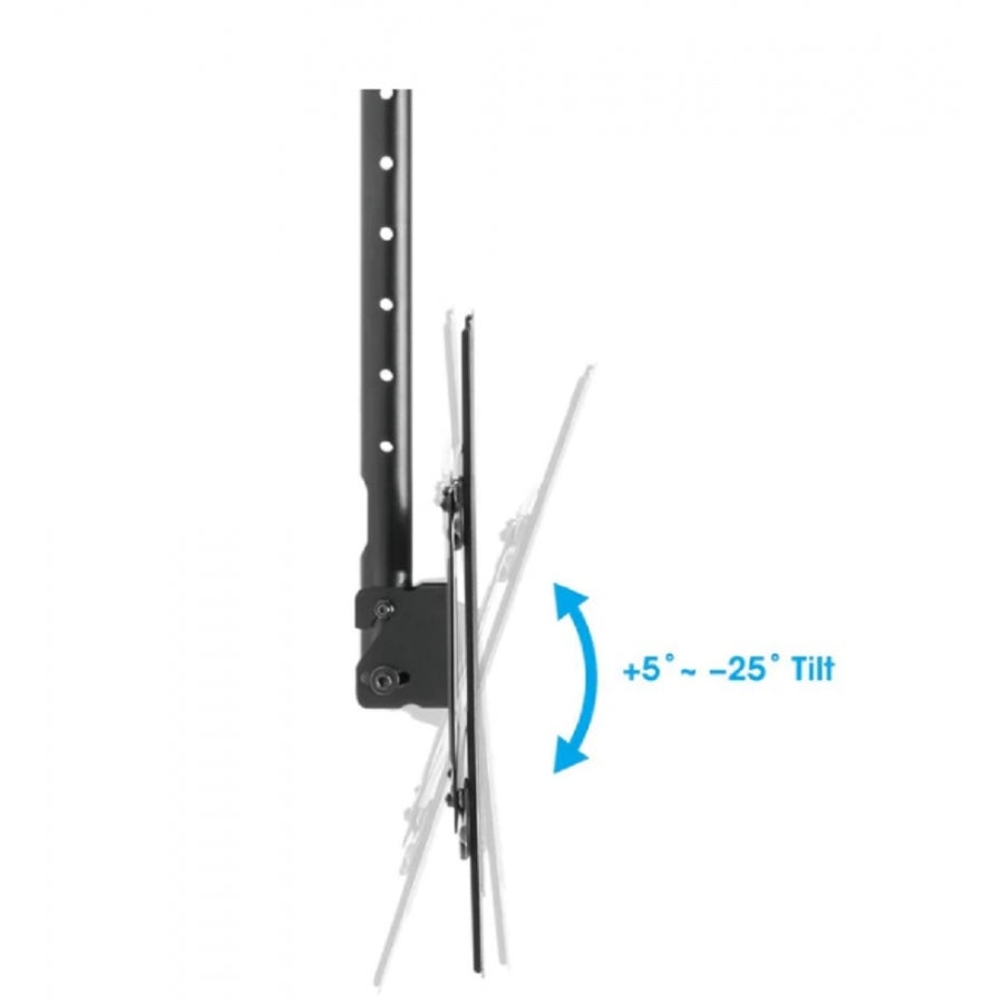 Soporte TV Manhattan 462051 - Techo Ajustable 37 a 80 Pulgadas Movimiento 30°