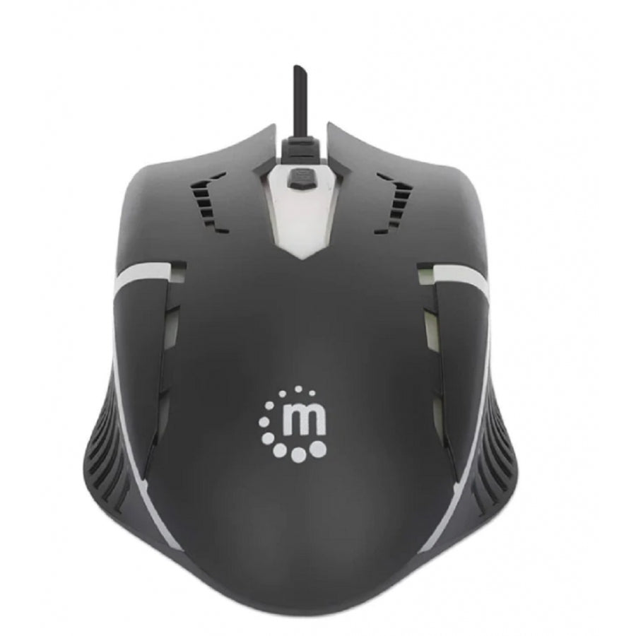 Mouse Manhattan 190206 Óptico Gaming RGB USB - 1500 DPI, Iluminación LED Imagen principal del producto