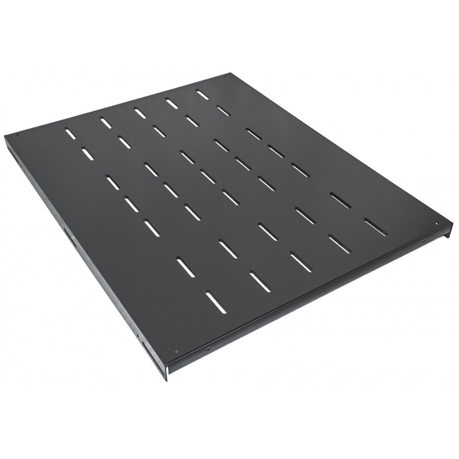 Charola Fija Intellinet 712576 1U 60cm - Capacidad 100kg, Negra