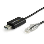 Adaptador USB a RJ45 StarTech ICUSBROLLOVR 1.8M - Cisco Console 460KBPS