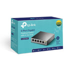 Switch TP-Link TL-SG1005P 5 Puertos Gigabit - Con 4 Puertos PoE