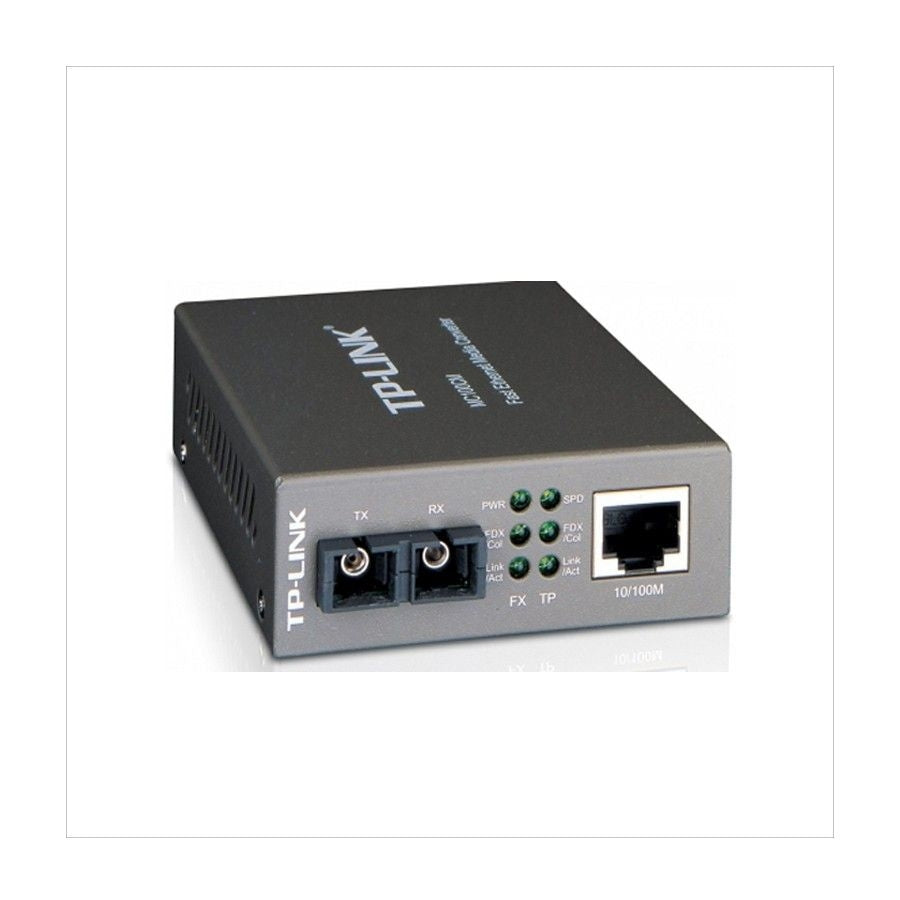 Convertidor de Medios TP-Link MC210CS - Fibra SC a RJ45 1000Mbps 15km