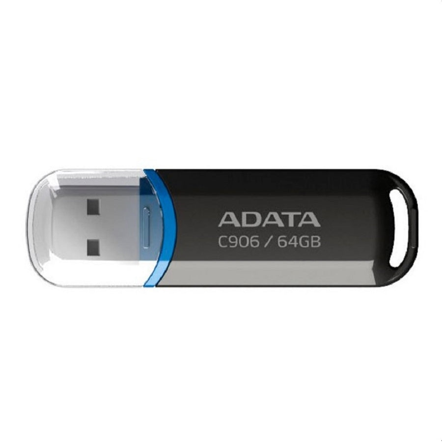 Memoria USB ADATA 64GB C906 - USB 2.0 Highspeed, Negro