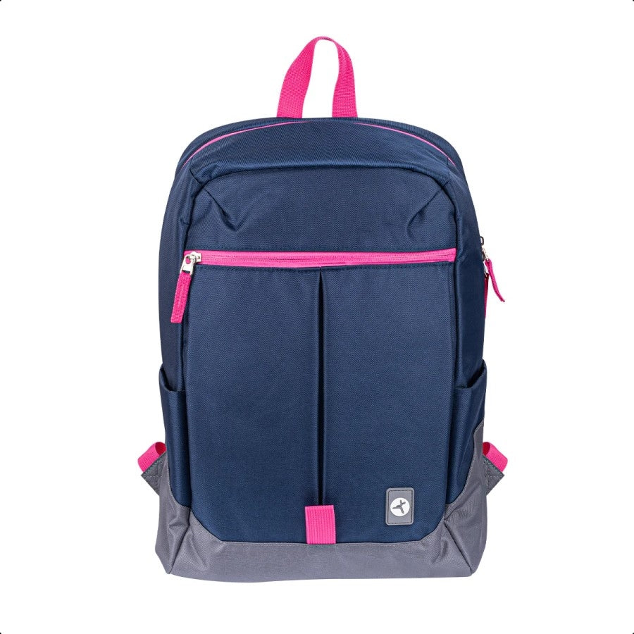 Mochila Tech Zone Rainbow TZLBP26-A para Laptop 16" - Azul con Compartimentos Acolchados Imagen principal del producto