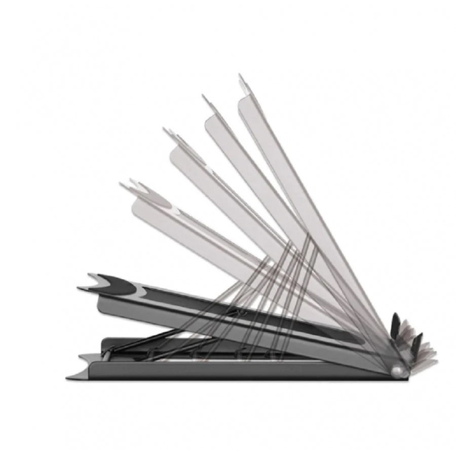 Soporte Laptop Manhattan 462129 - Ergonómico 5 Ángulos Ajustables