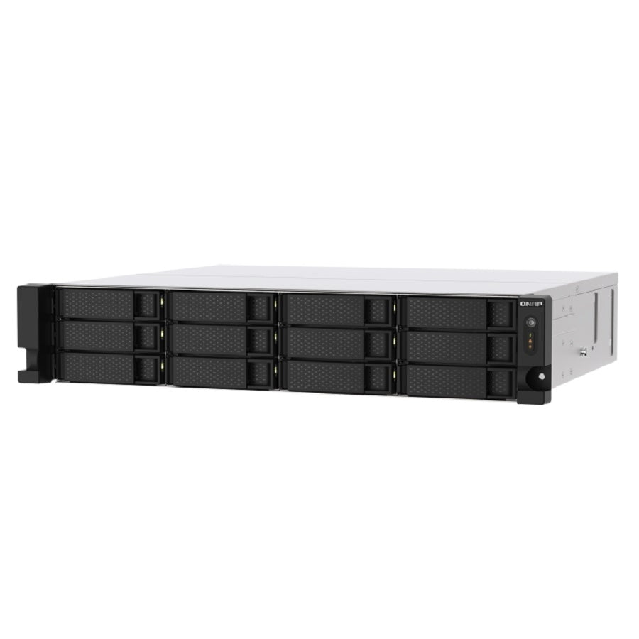 NAS QNAP TS-1273AU-RP-8G 12 Bahías Rack 2U - Procesador Ryzen, 8GB DDR4, Redundancia