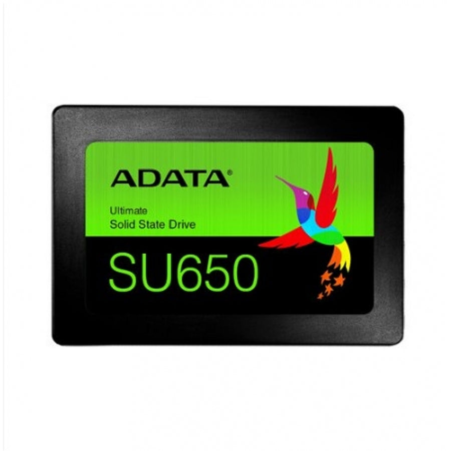 SSD ADATA SU650 512GB 2.5 SATA3 - Lectura 520MB/s, 3 Años Garantía