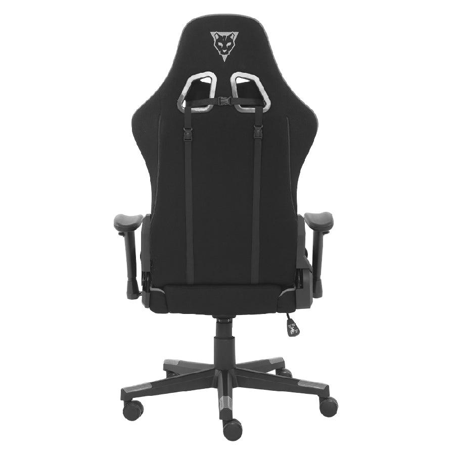 Silla Ocelot Gaming OST-Black Mist - Reclinable hasta 155°, Soporta 150kg