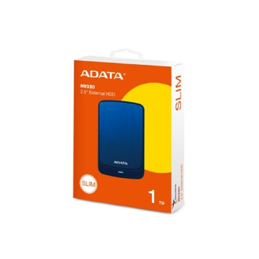 Disco Duro Externo ADATA HV320 1TB USB 3.2 - Portátil Azul Imagen secundaria del producto