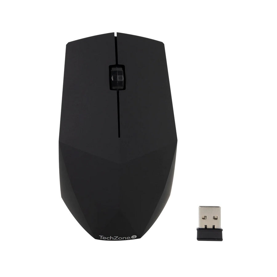 Mouse Tech Zone TZ19MOU01-INA Inalámbrico Óptico - 1600 DPI Ergonómico Imagen principal del producto