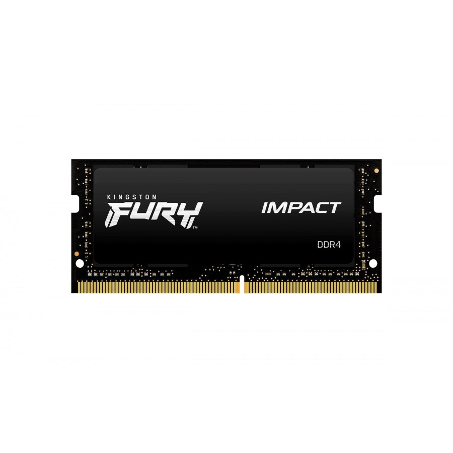 Memoria RAM Kingston SODIMM DDR4 8GB 3200MHz - Fury Impact Black para Laptop Imagen principal del producto