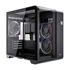 Gabinete Gamer Balam Rush Tank Expert Curve 6400 - Mini Torre MATX, 3 Ventiladores ARGB