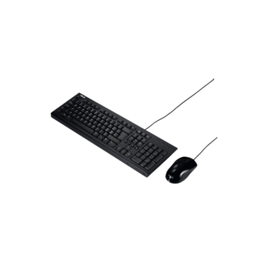 Teclado y Mouse ASUS U2000 Combo Alámbrico - Multimedia USB Negro Imagen principal del producto