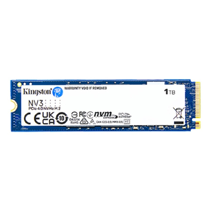 SSD Kingston NV3 1TB M.2 2280 NVMe PCIe Gen 4 - 6000MB/s Lectura Imagen principal del producto