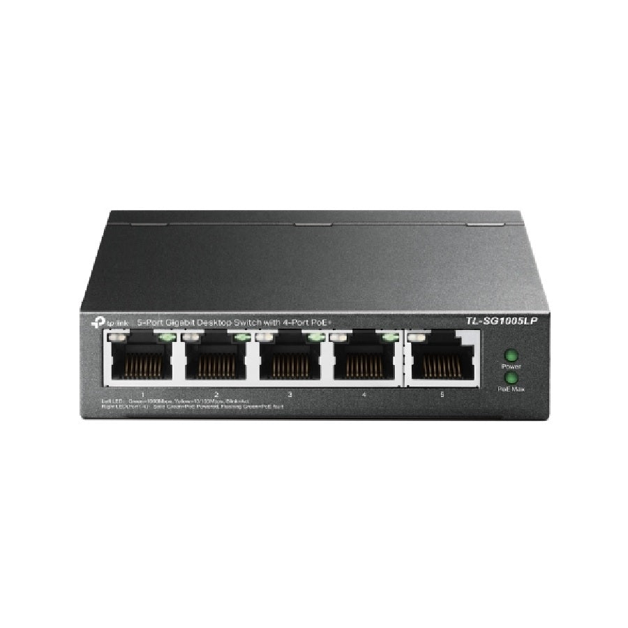 Switch TP-Link TL-SG1005LP 5 Puertos Gigabit - 4 Puertos POE Imagen principal del producto