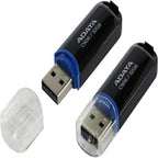 Memoria USB ADATA C906 32GB - USB 2.0, Negra, Portátil
