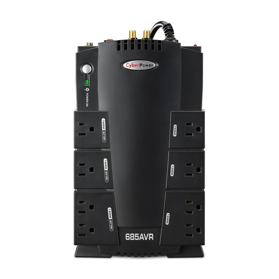 No Break CyberPower CP685AVR 685VA - 8 Tomacorrientes, Batería Incluida Imagen principal del producto