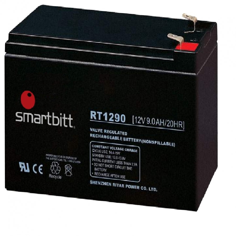 Batería SMARTBITT SBBA12-9 12V/9AH - Compatible Reguladores Inteligentes Imagen principal del producto