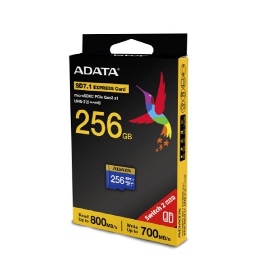 Memoria ADATA Micro SDXC SD7.1 Express 256GB - 800MB/s, Clase 10 V30 Imagen secundaria del producto