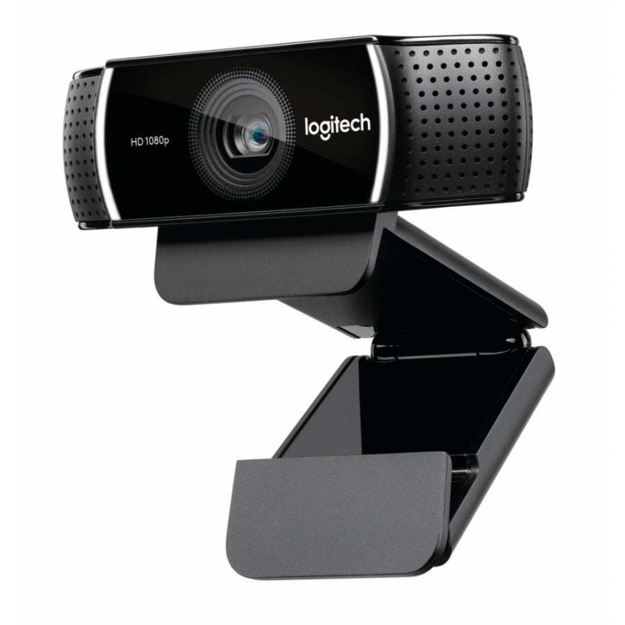 Webcam Logitech C922 Pro Stream Full HD 1080p - 2 Micrófonos, Enfoque Automático