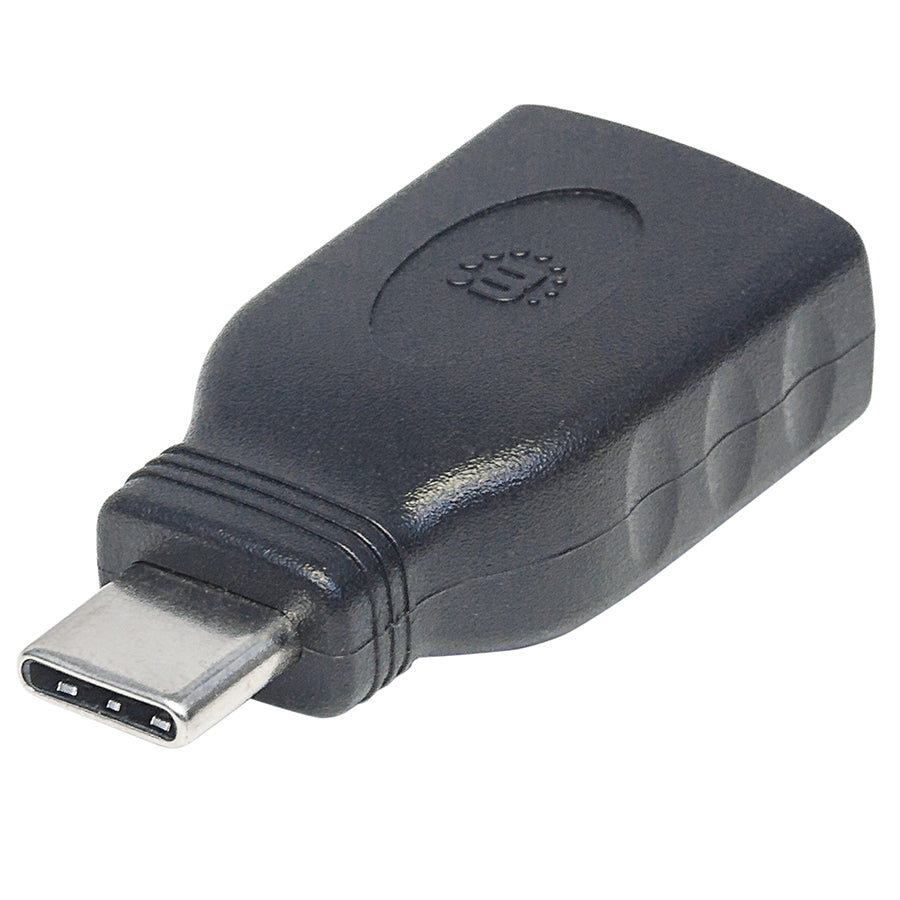 Adaptador USB Manhattan 354646 - USB 3.1 Tipo-C, Negro