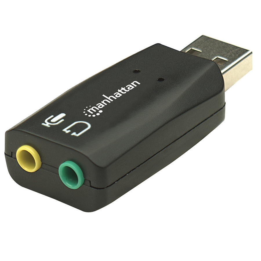 Convertidor USB Manhattan 150859 - Tarjeta de Sonido 5.1 Virtual