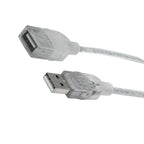 Cable USB Manhattan 336314 2.0 Extensión 1.8M - Alta Velocidad Blindado