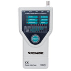 Probador de Cables Intellinet 780094 - RJ45, RJ11, USB y Firewire