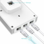 Access Point TP-Link EAP655-Wall AX3000 WiFi 6 - Montaje en Pared