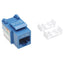 Jack Intellinet 210546 Cat 5E Keystone - Impacto Azul, Compatible 110 y Krone