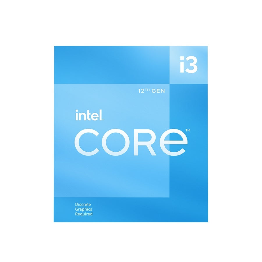 Procesador Intel Core i3-12100F Socket 1700 - 4 Núcleos, 4.3 GHz, Sin Gráficos