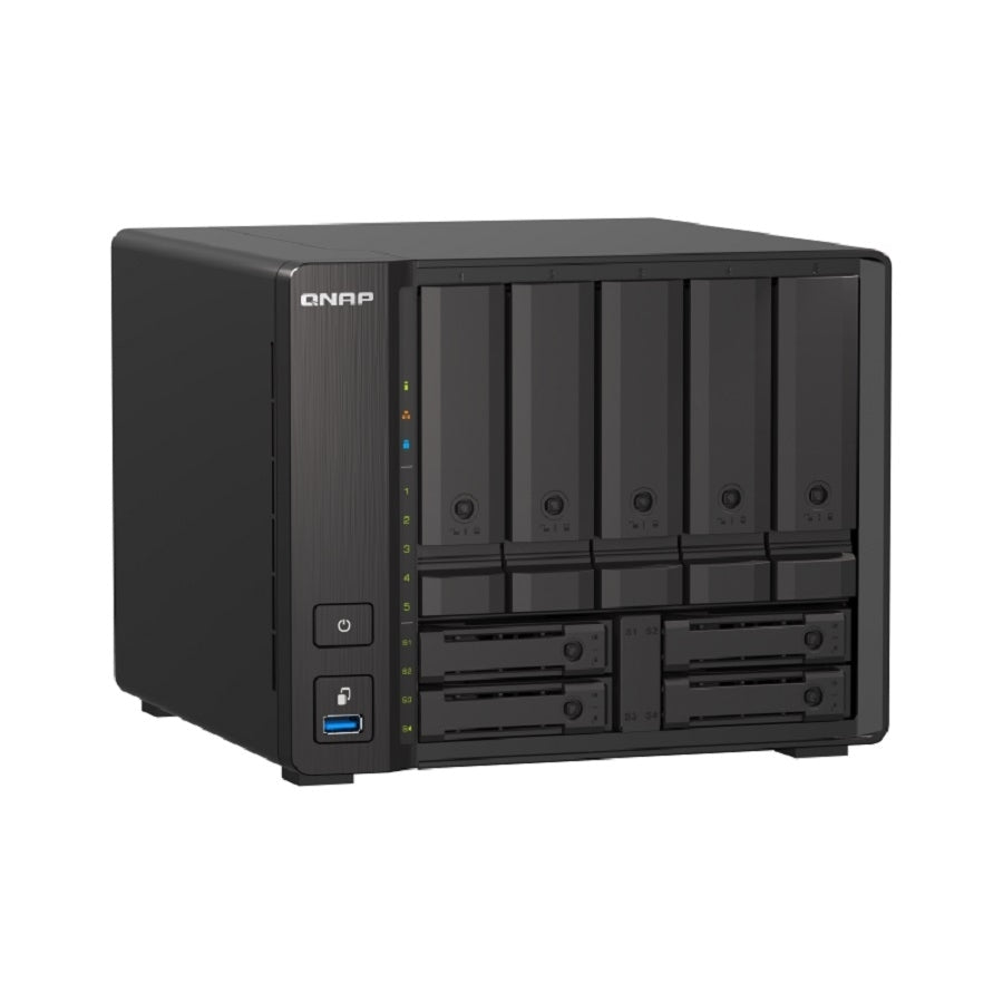 NAS QNAP TS-H973AX-8G 9 Bahías - AMD Ryzen, 8GB DDR4, 10GbE