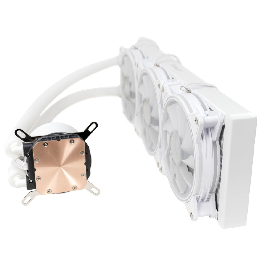 Enfriador Líquido Ocelot Gaming Polar Wave 360 White - ARGB, Intel y AMD