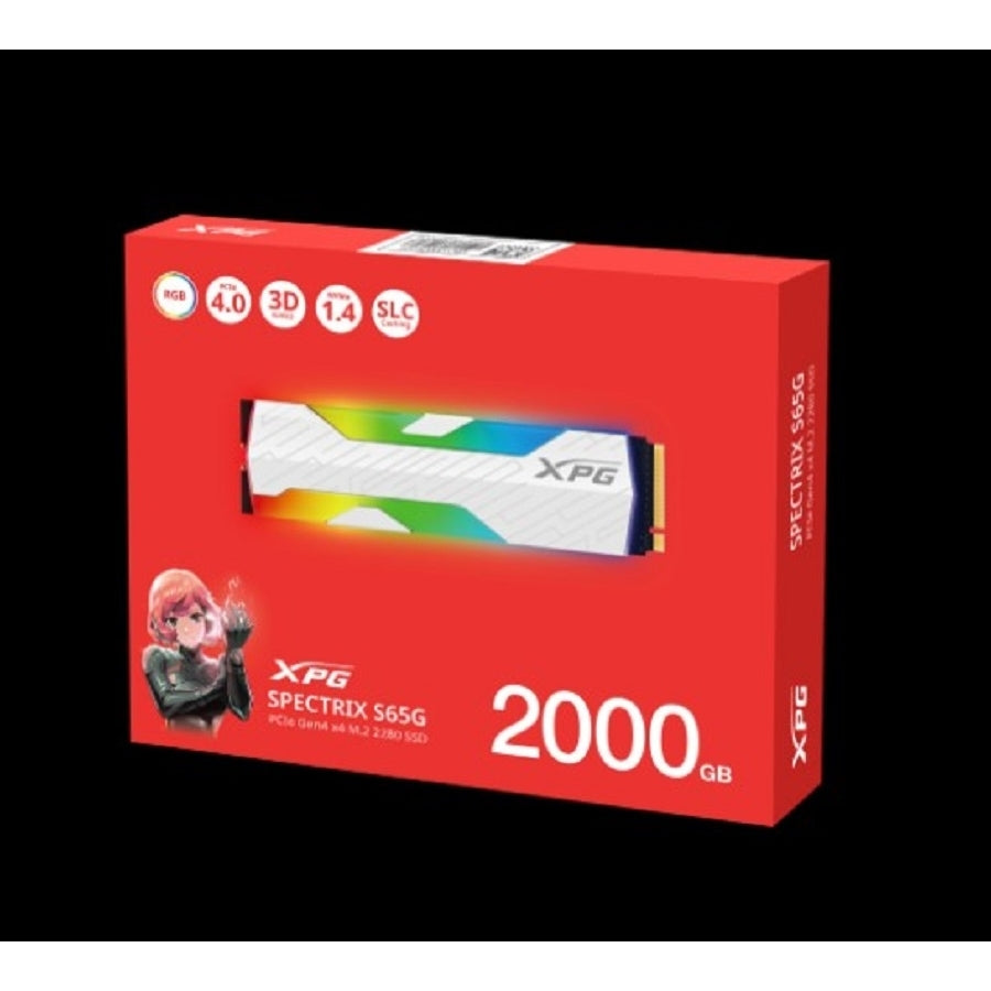 SSD ADATA XPG SPECTRIX S65G 2TB NVMe - 6000 MB/s Lectura, PCIe 4.0 Imagen secundaria del producto