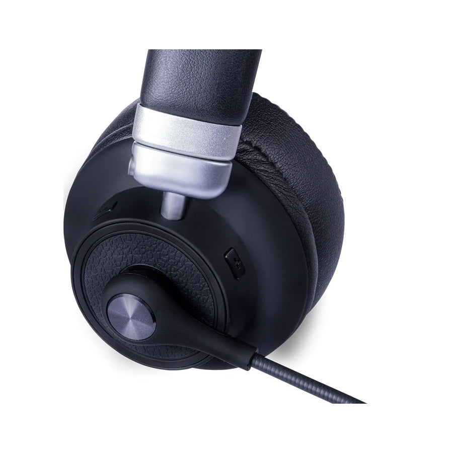 Diadema Tech Zone TZDIBT01 Bluetooth Monoaural - Micrófono, Cancelación de Ruido, 16 Horas