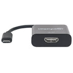 Convertidor USB-C a HDMI Manhattan 151788 - 4K 30Hz, Blindado