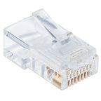 Plug RJ45 Intellinet 790512 CAT 5E UTP - Pack 100 Piezas Oro Chapado