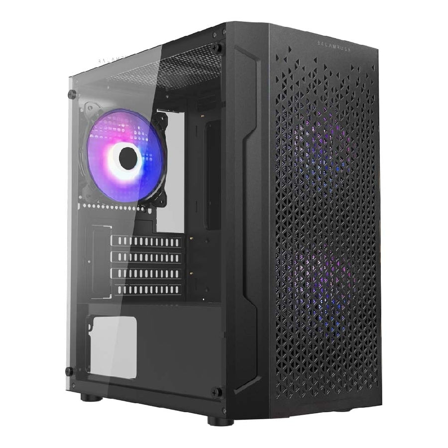 Gabinete Gamer Balam Rush Artic GI725 Mini Torre - Cristal Templado RGB