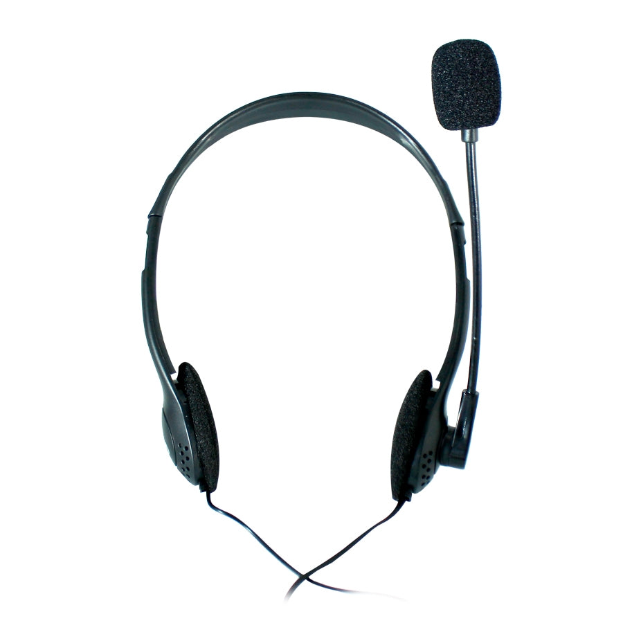 Diadema Alambrica Ghia GAC-215 - Micrófono, Control de Volumen, 3.5MM