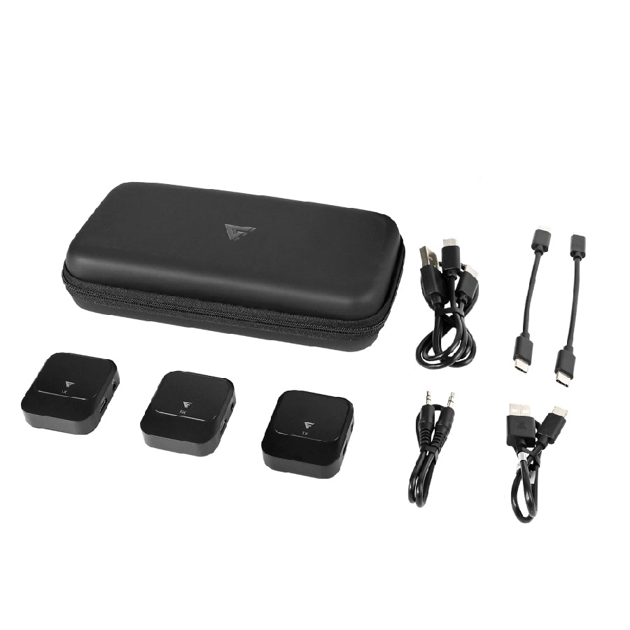 Kit 2 Micrófonos Lavalier Game Factor MCL650 - USB-C, 2.4GHz, Cancelación de Ruido Imagen principal del producto