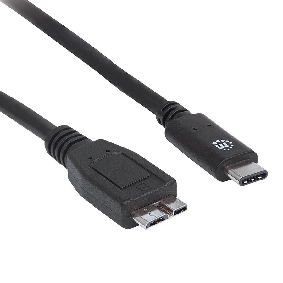Cable USB Manhattan 353397 - USB 3.1 Tipo-C a Micro-B, 1.0M Negro Imagen secundaria del producto