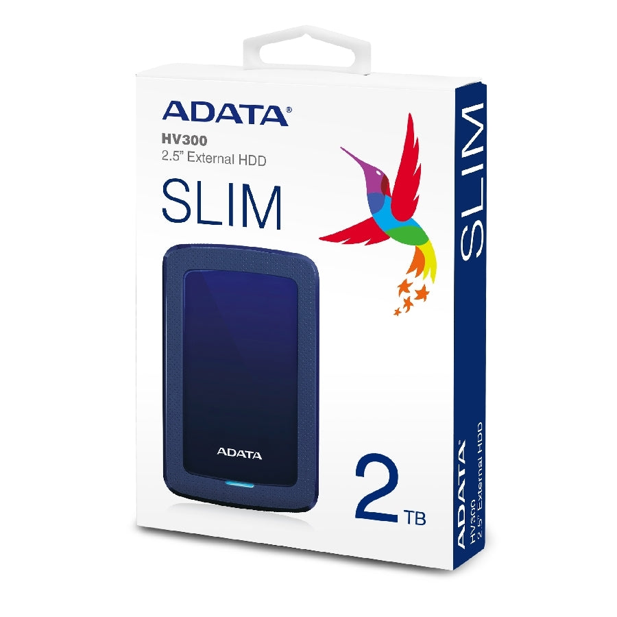 Disco Duro Externo ADATA HV300 2TB USB 3.2 - Portátil y Compatible Windows/Mac/Linux Imagen secundaria del producto