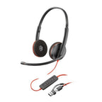 Diadema Poly Blackwire C3220 - Binaural USB-A/USB-C Reducción de Ruido