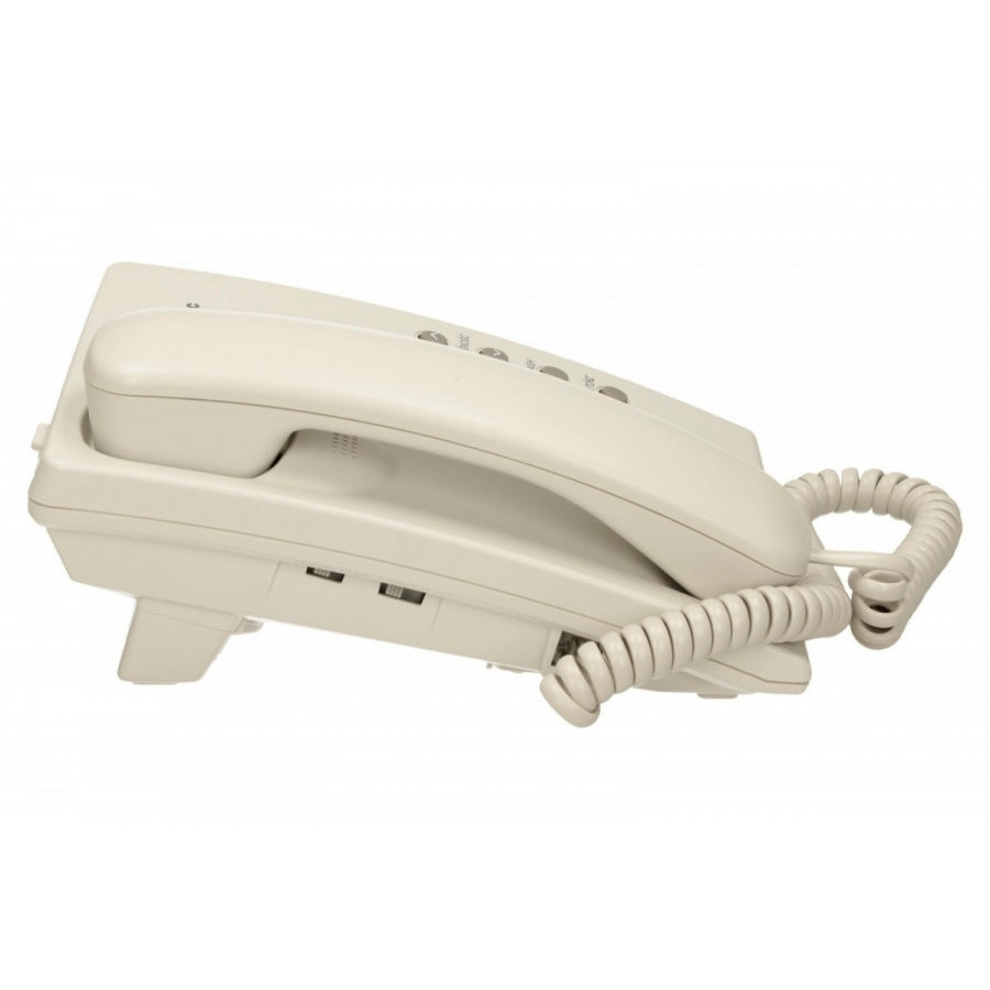 Teléfono Panasonic KX-TS500MEW Alámbrico Analógico - Control de Volumen 4 Niveles