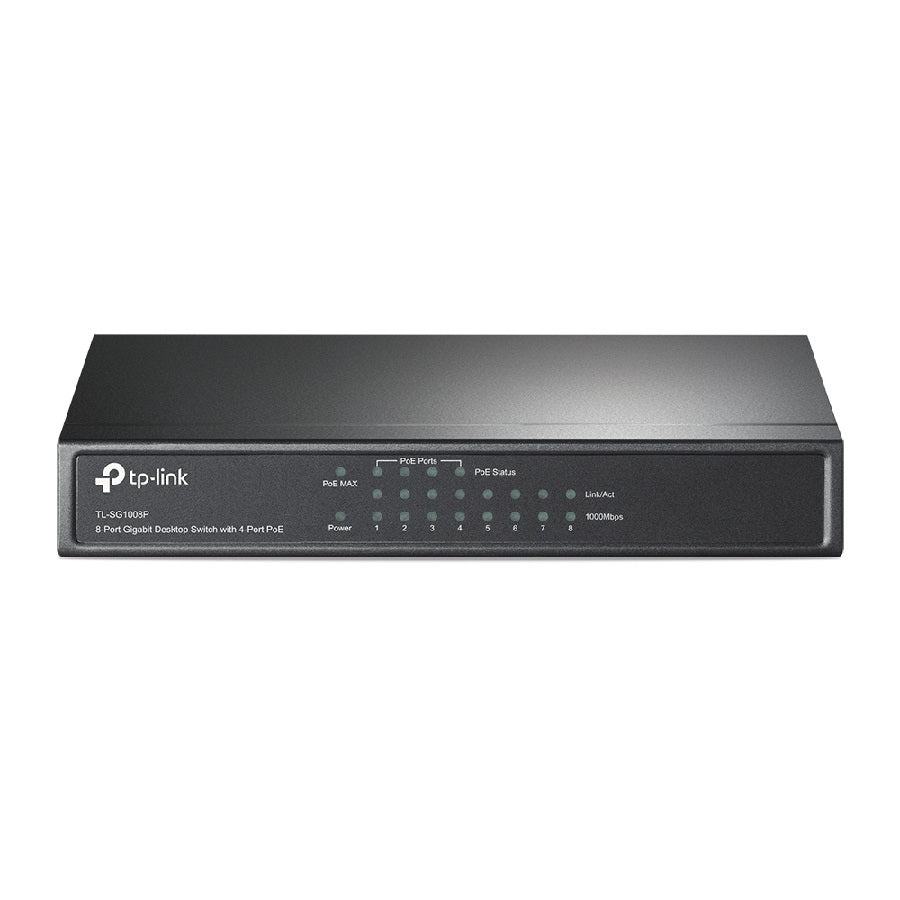 Switch TP-Link TL-SG1008P 8 Puertos Gigabit con 4 Puertos PoE