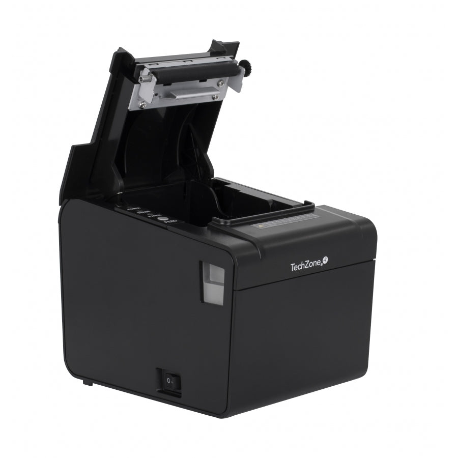 Impresora Térmica TECH ZONE TZBE102 80mm - 250mm/s, USB, Corte Automático
