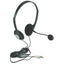 Audífono Diadema Manhattan 164429 - Micrófono Omnidireccional, Cable 2m