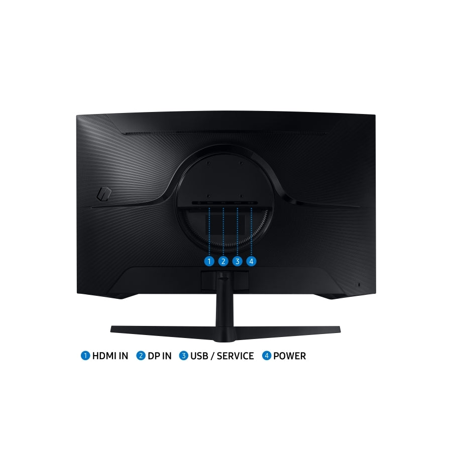 Monitor Samsung Odyssey G5 32 Pulgadas QHD Curvo 165Hz - HDMI DP Negro
