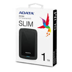 Disco Duro Externo ADATA HV300 1TB - USB 3.2, 2.5 pulgadas, Negro