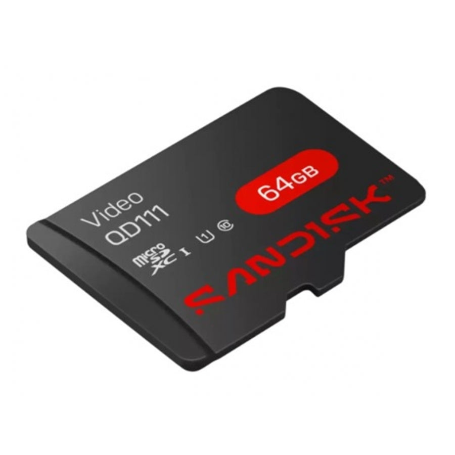 Memoria SanDisk Video SC MicroSDXC 64GB - Vigilancia 24/7, Clase 10, 100MB/s